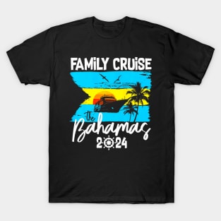 Family Cruise Squad Bahamas 2024 Summer Vacation T-Shirt